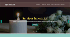 Desktop Screenshot of funerariacentralserpa.com